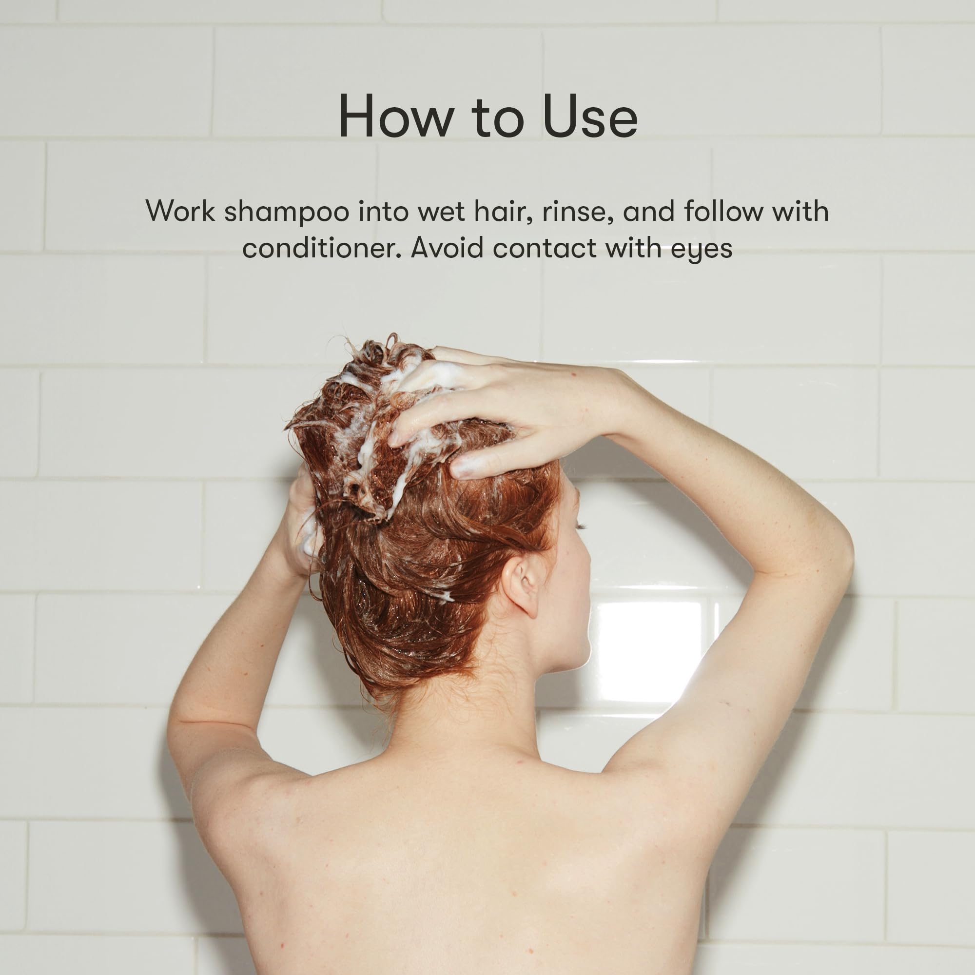 Odele Ultra-Sensitive shampoo lather demo for sensitive scalps