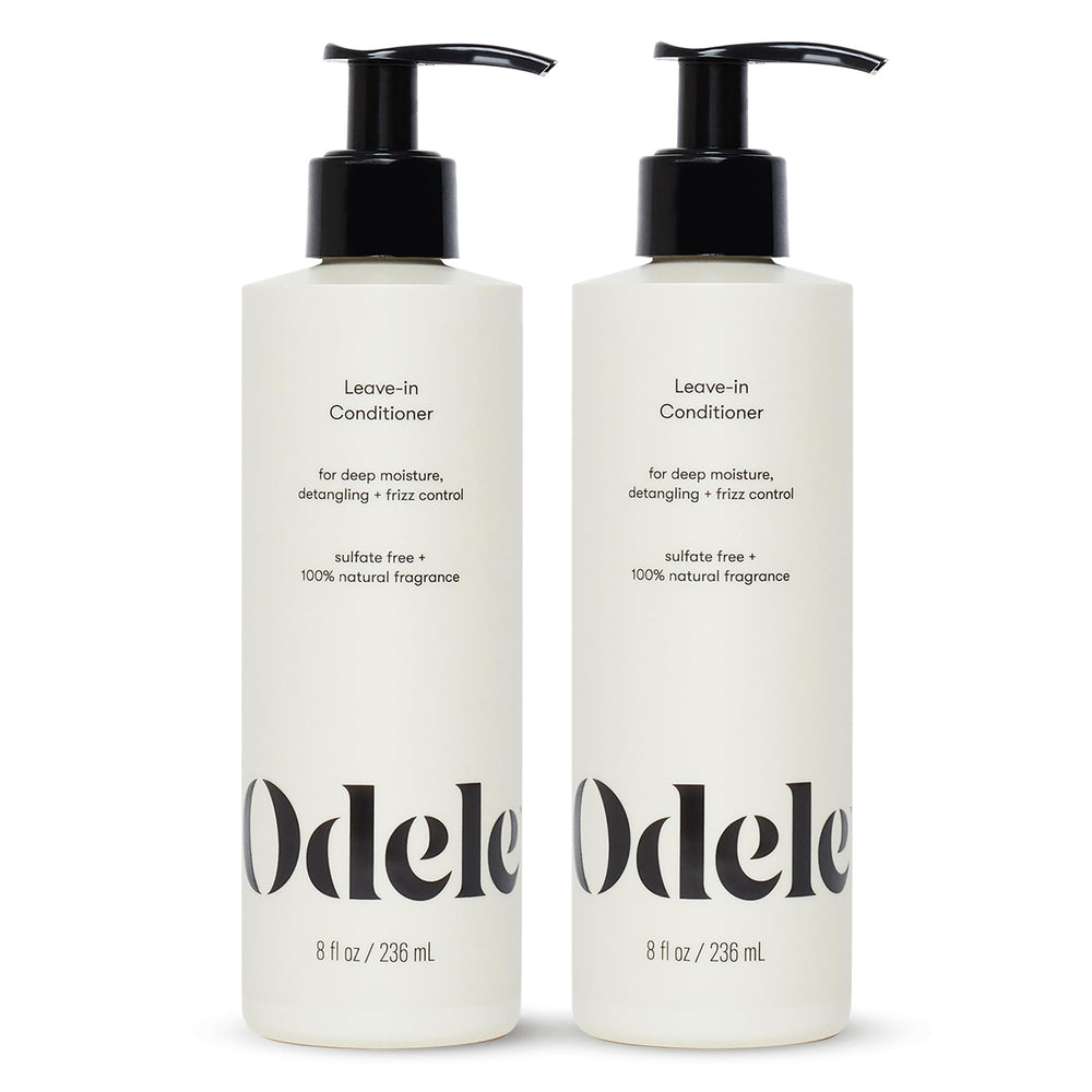 Odele vegan leave-in conditioner bottle provides lightweight moisture for all hair types