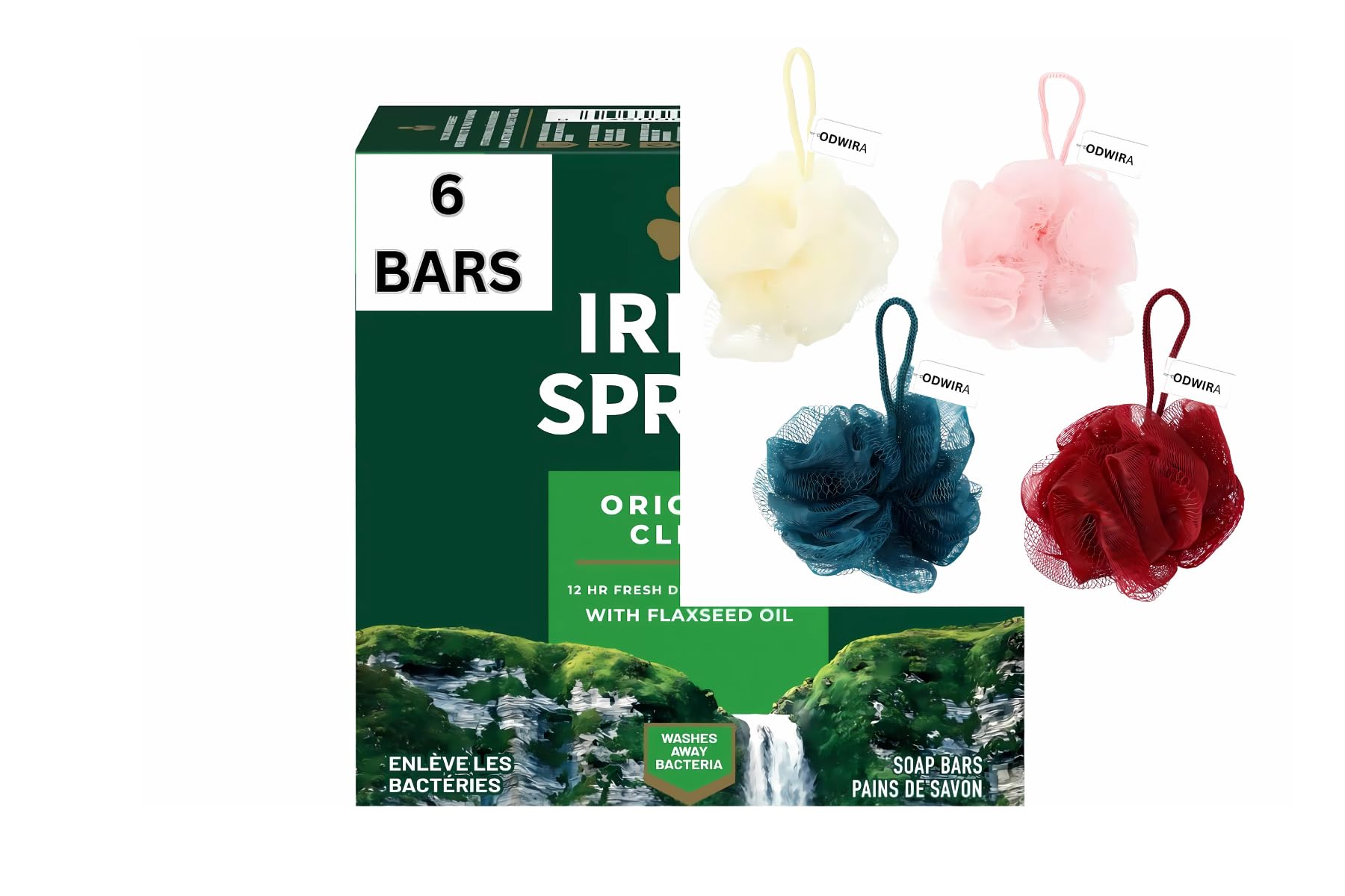 ODWIRA 12-hour freshness from mild Irish soap for daily routine.