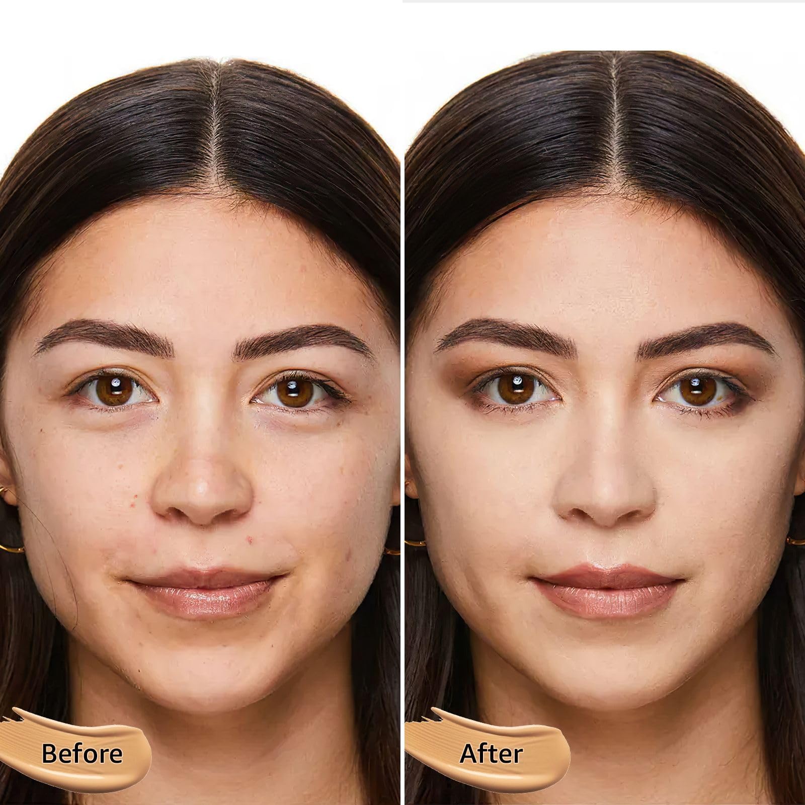 OETUIOW CC Cream hidratante para piel madura brinda acabado natural.