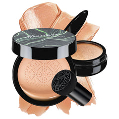 OETUIOW Mushroom Head Air Cushion CC Cream packaging for quick, natural coverage.