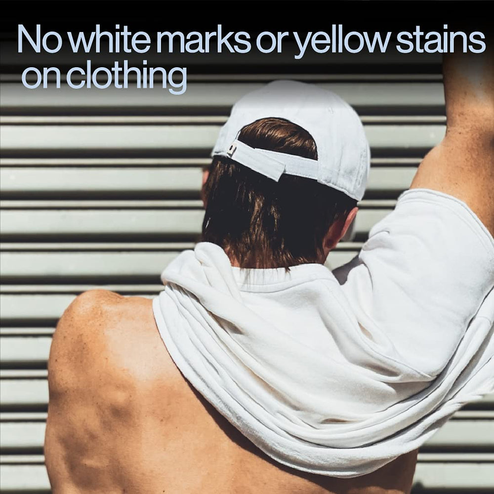 OffCourt spray on skin yields a light, non-sticky finish.