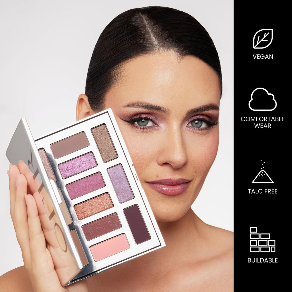 OFIR Shimmer compact open reveals shade range and mirror