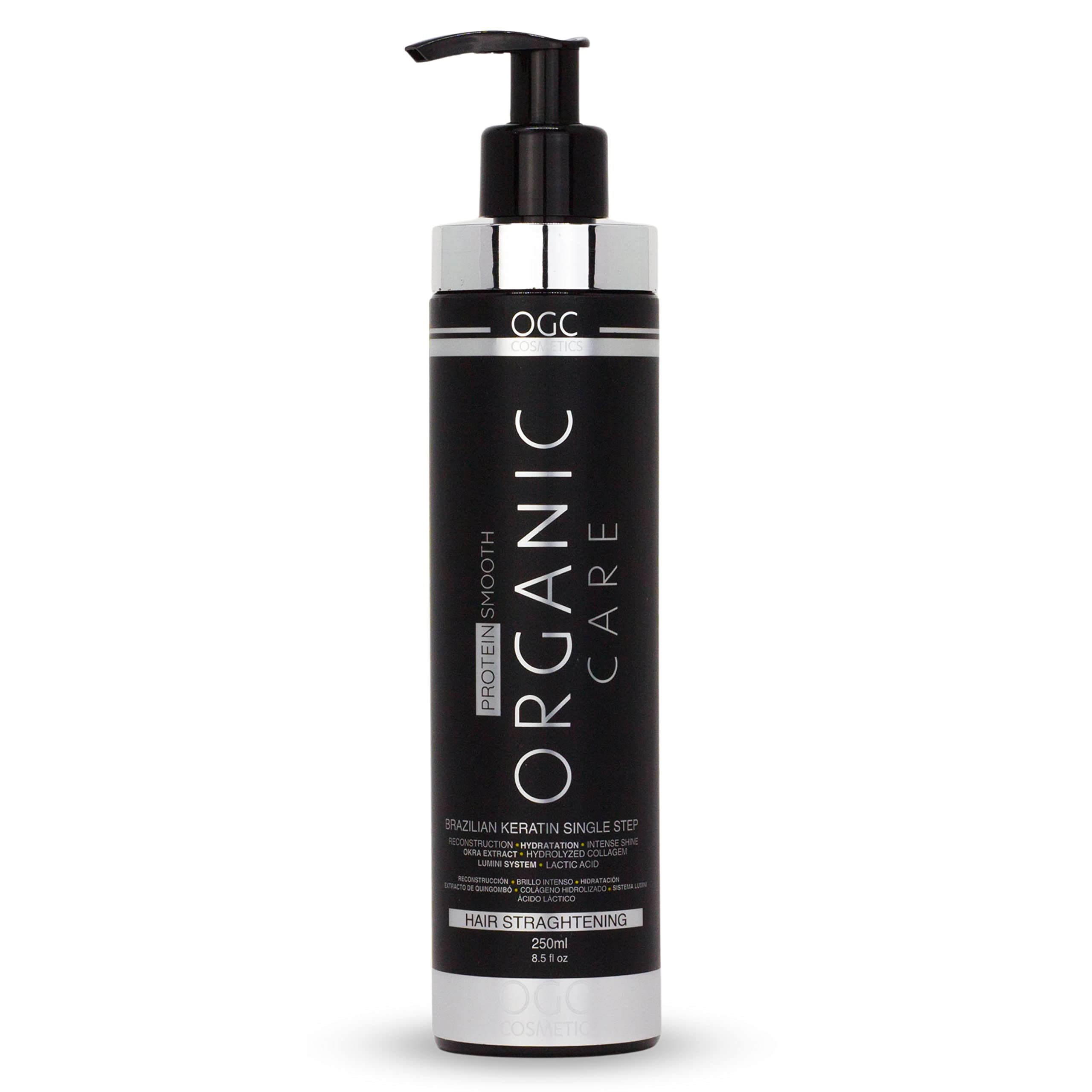 OGC packaging highlights organic smoothing benefits for everyday use