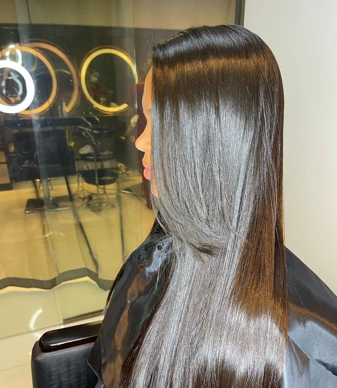 OGC step1 image preps hair with wash for smoother results