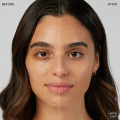 Ogee foundation stick application close-up highlighting smooth, blendable texture.