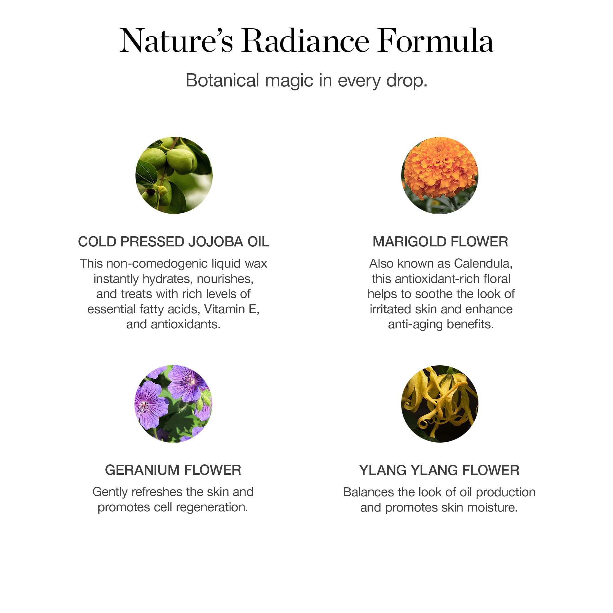 Ogee Jojoba Glow Face Oil dropper ready for precise application and quick absorption