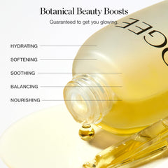 Ogee Jojoba Glow Face Oil closeup texture showing lightweight, non greasy feel