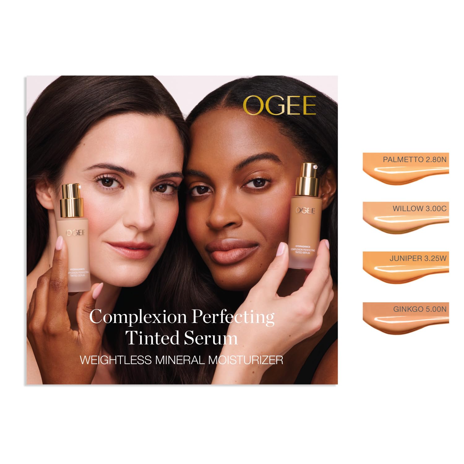 Ogee Raspberry Ketones Gooseberry Serum image suggests plant-powered vitality and protection.