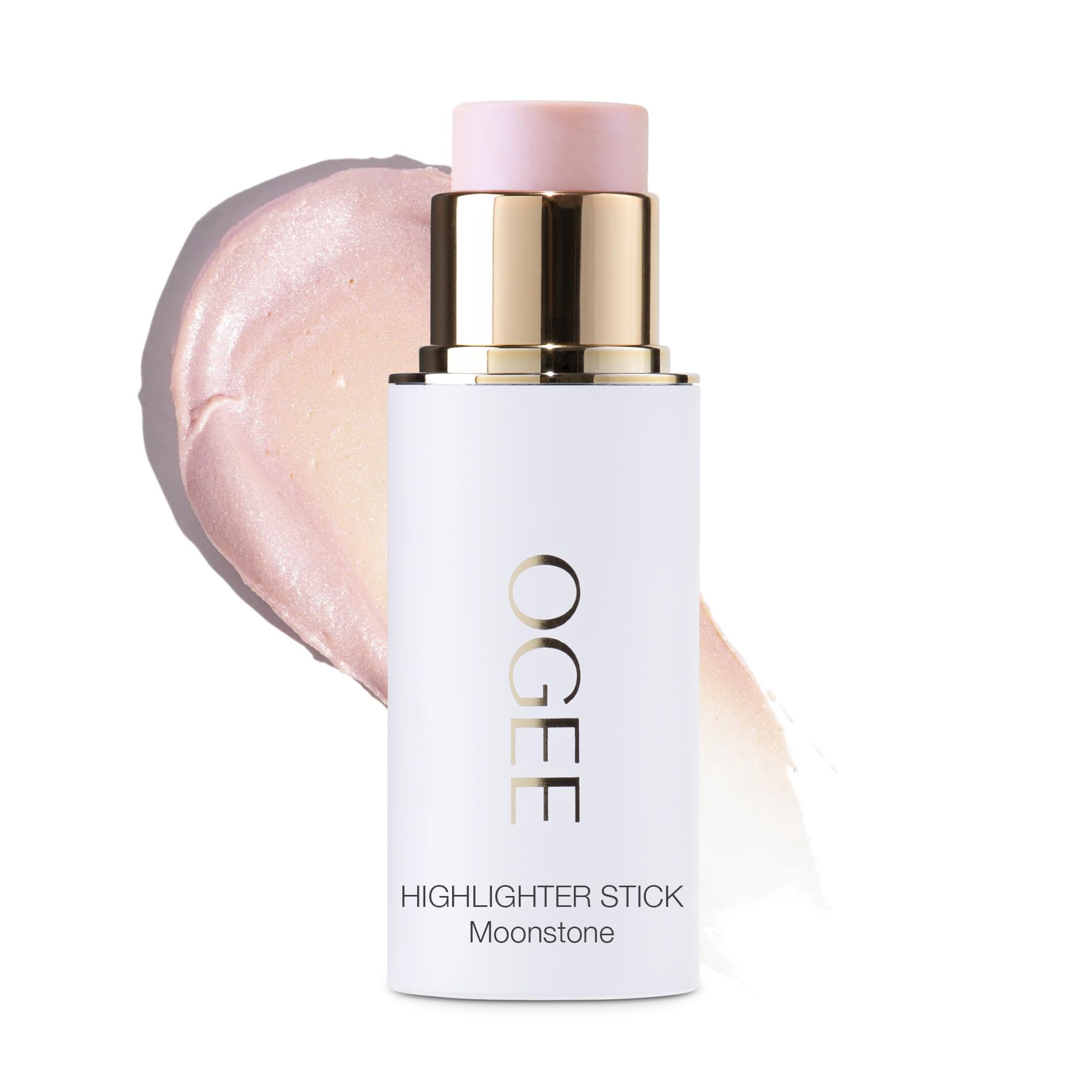 Ogee Sculpted Face Stick Moonstone Ultraviolet Sheen swirled for radiant glow