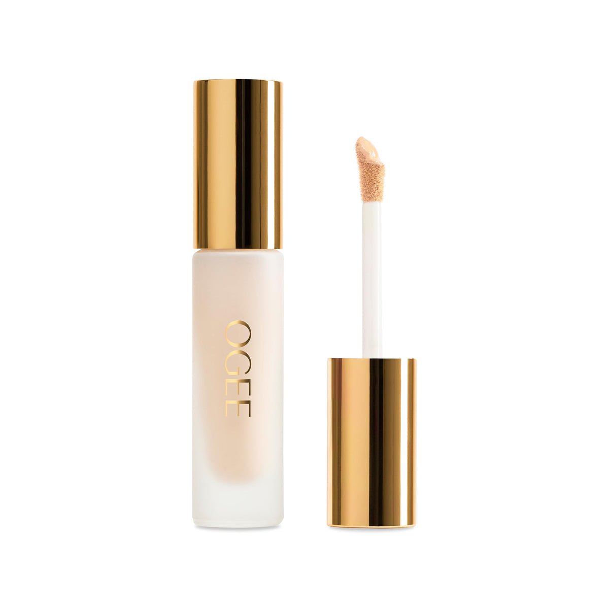 Ogee Complexion Perfecting Under Eye Concealer Rosewood swirl demonstrates antioxidant shield for even texture
