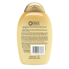 OGX caffeine and coffee extract close-up highlights nourishing ingredients
