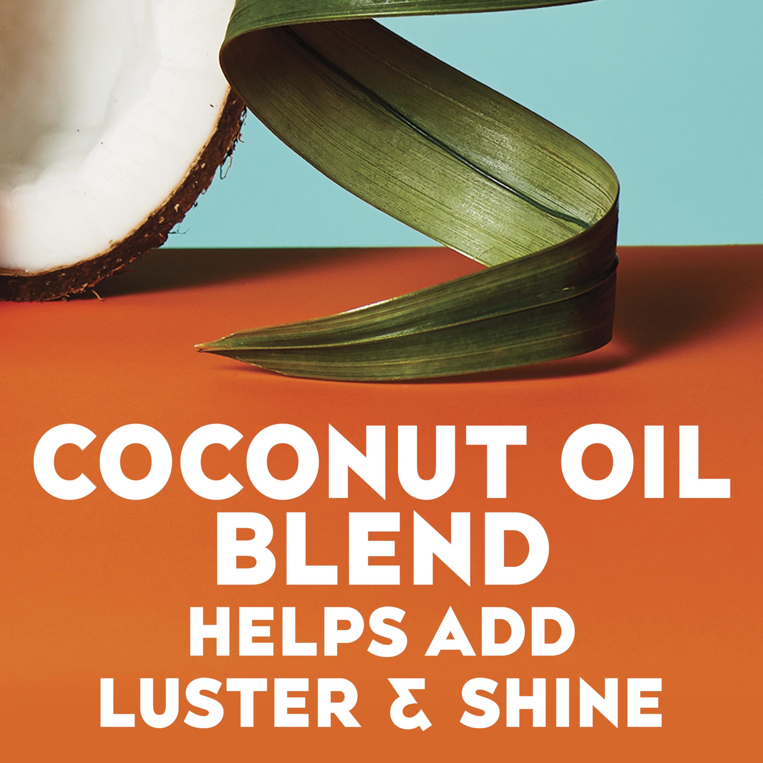 OGX Coconut Curls Butter ingredient blend with coconut oil, honey, citrus oil for moisture.