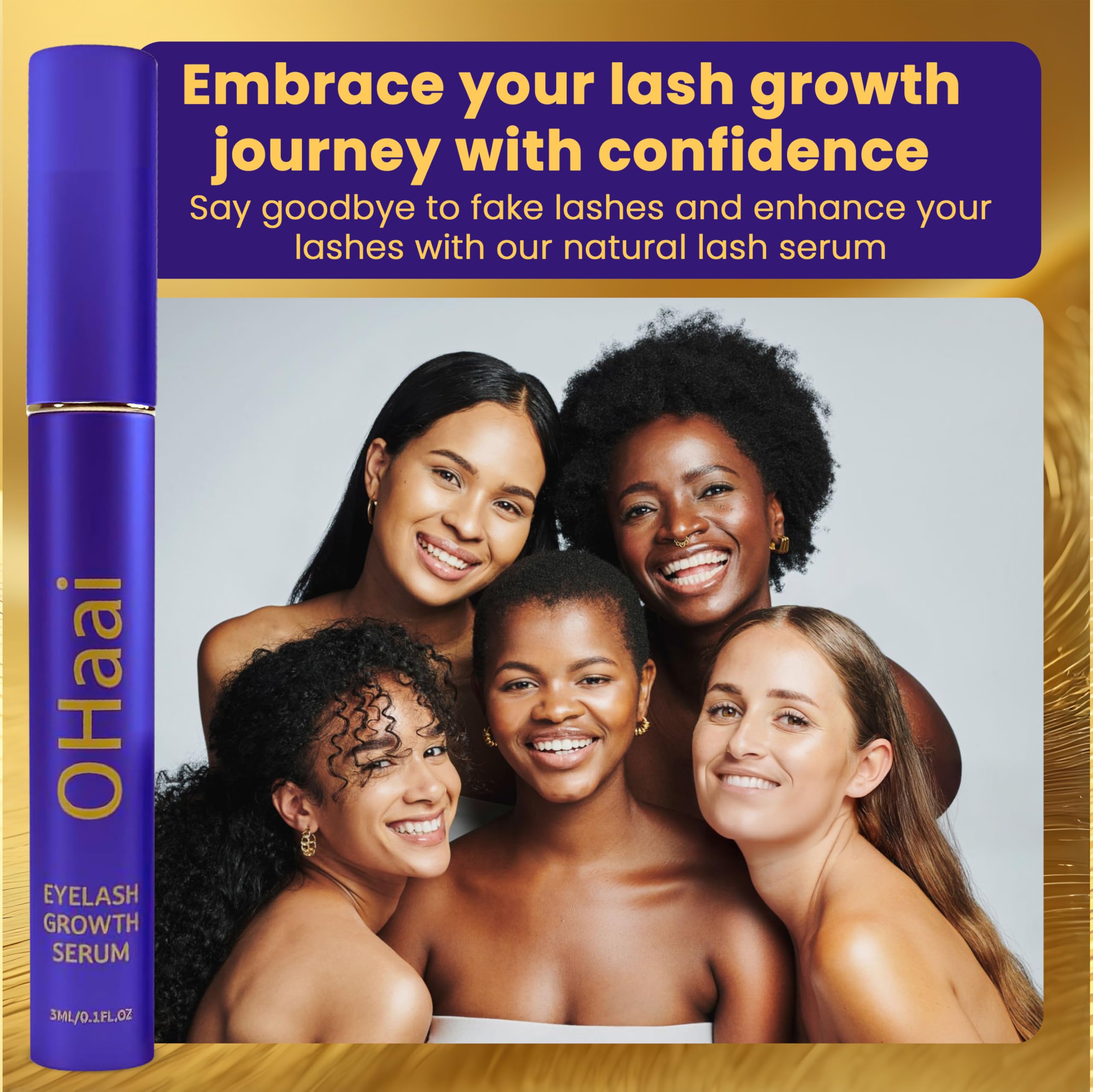 OHaai nightly application being applied with precision wand for clean routine.