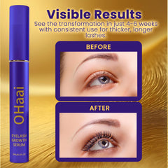 OHaai precision applicator delivering accurate nightly lash serum application.