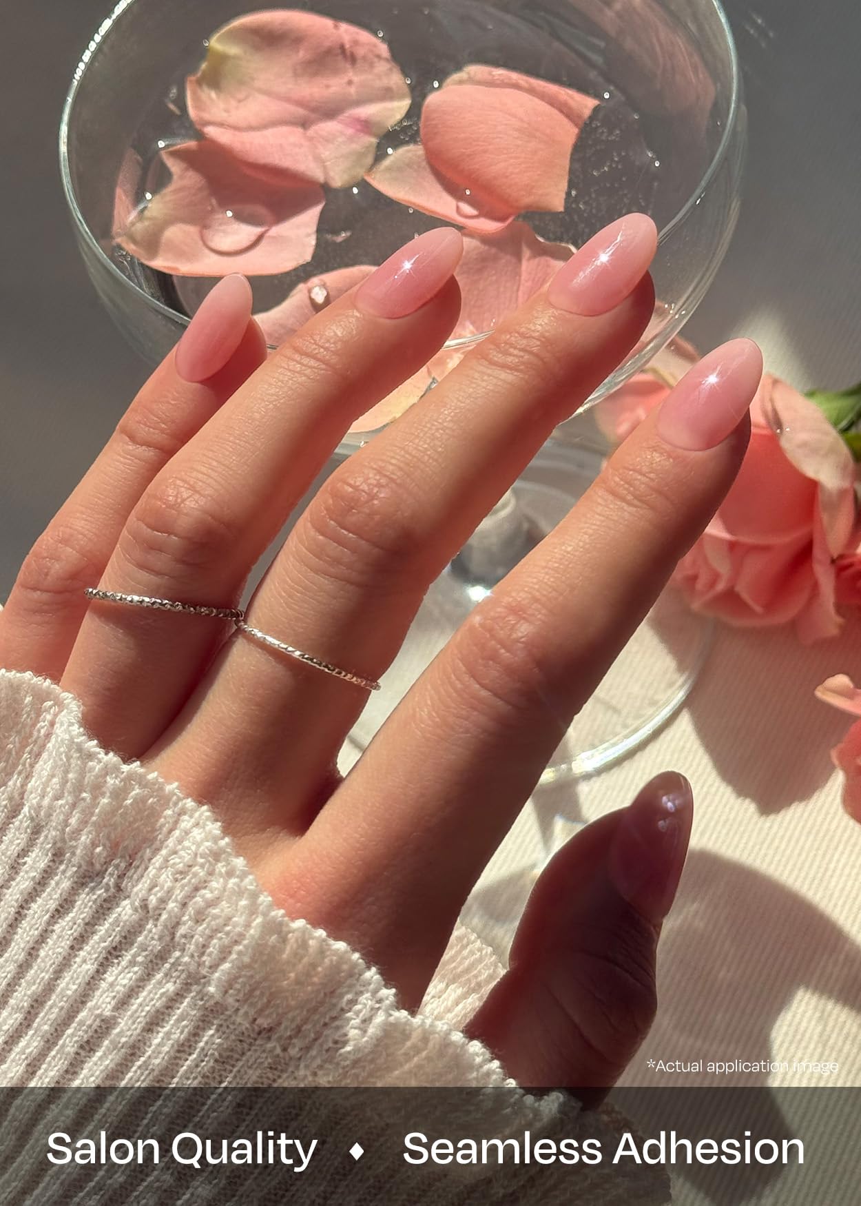 ohora at-home setup image suggests convenient steps for quick, salon-quality nails