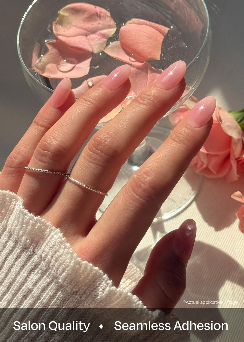 ohora at-home setup image suggests convenient steps for quick, salon-quality nails