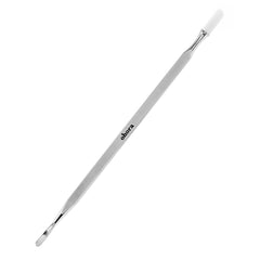 ohora Care Pro Easy Dual Stick press-tip in action smoothing nail strips