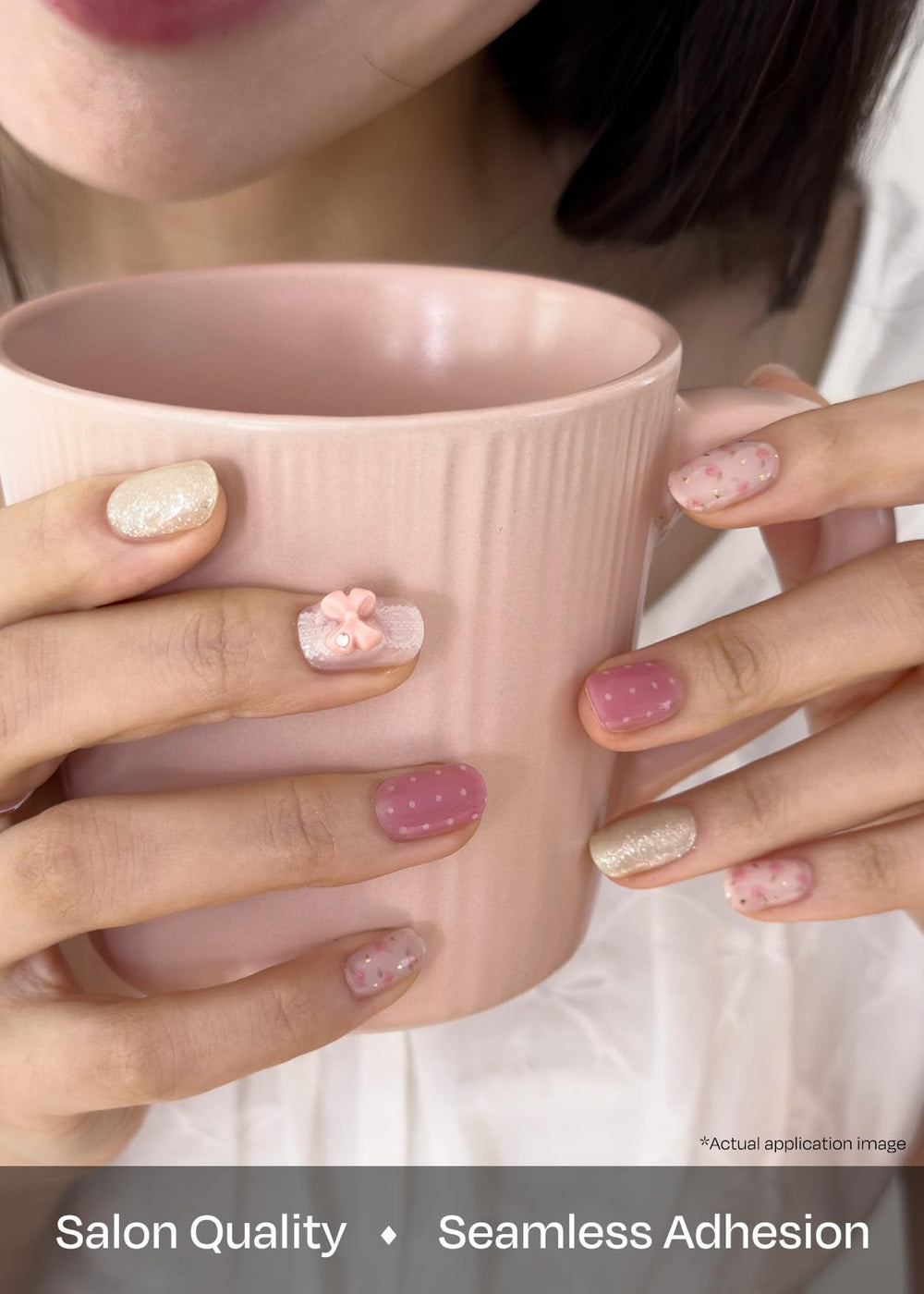 ohora color-swatches-n-bloom-bonbon display 15 sizes and 14 accent options for precise fit