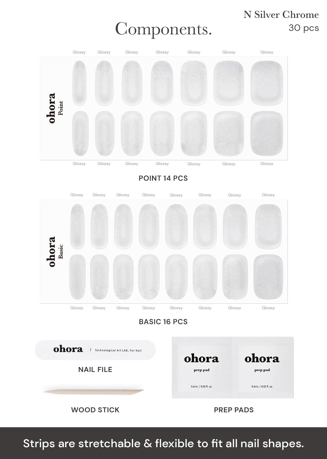 ohora gel strips deliver beginner-friendly application and quick removal for flexible nail art.