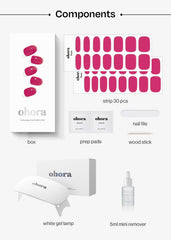 ohora mini remover pack shown for easy, mess-free nail wrap removal