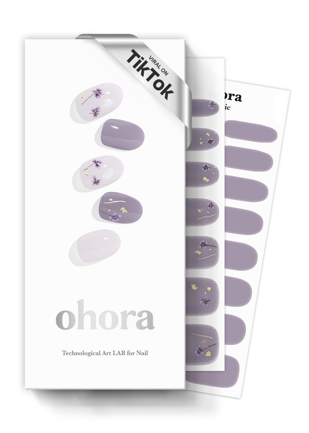 ohora N Dancing Flower wraps set for at-home salon-quality manicure