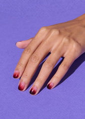 ohora N Blood Drop waterproof top coat protects color during daily activities