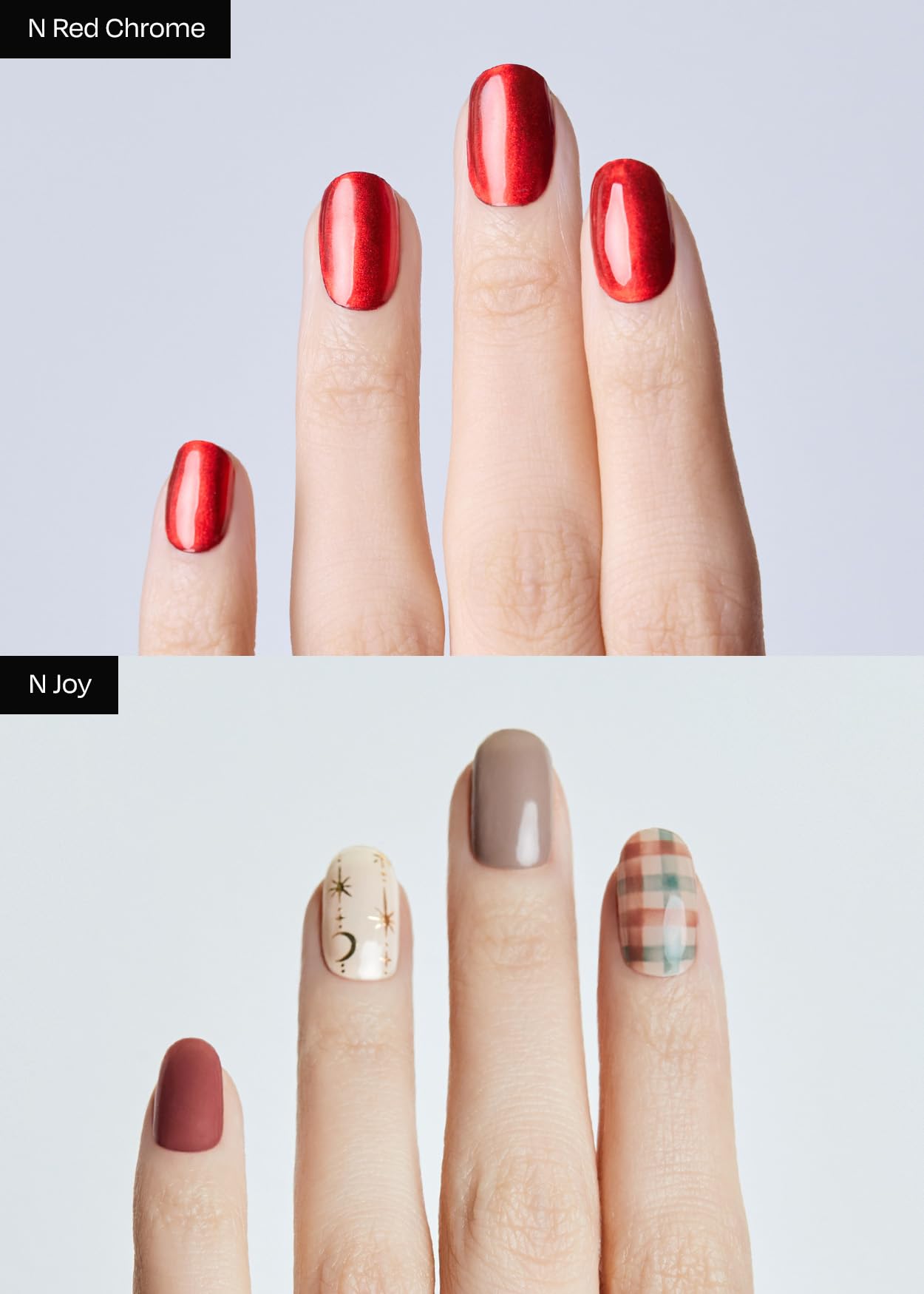 ohora nail wrap application step demonstrates beginner-friendly DIY mani