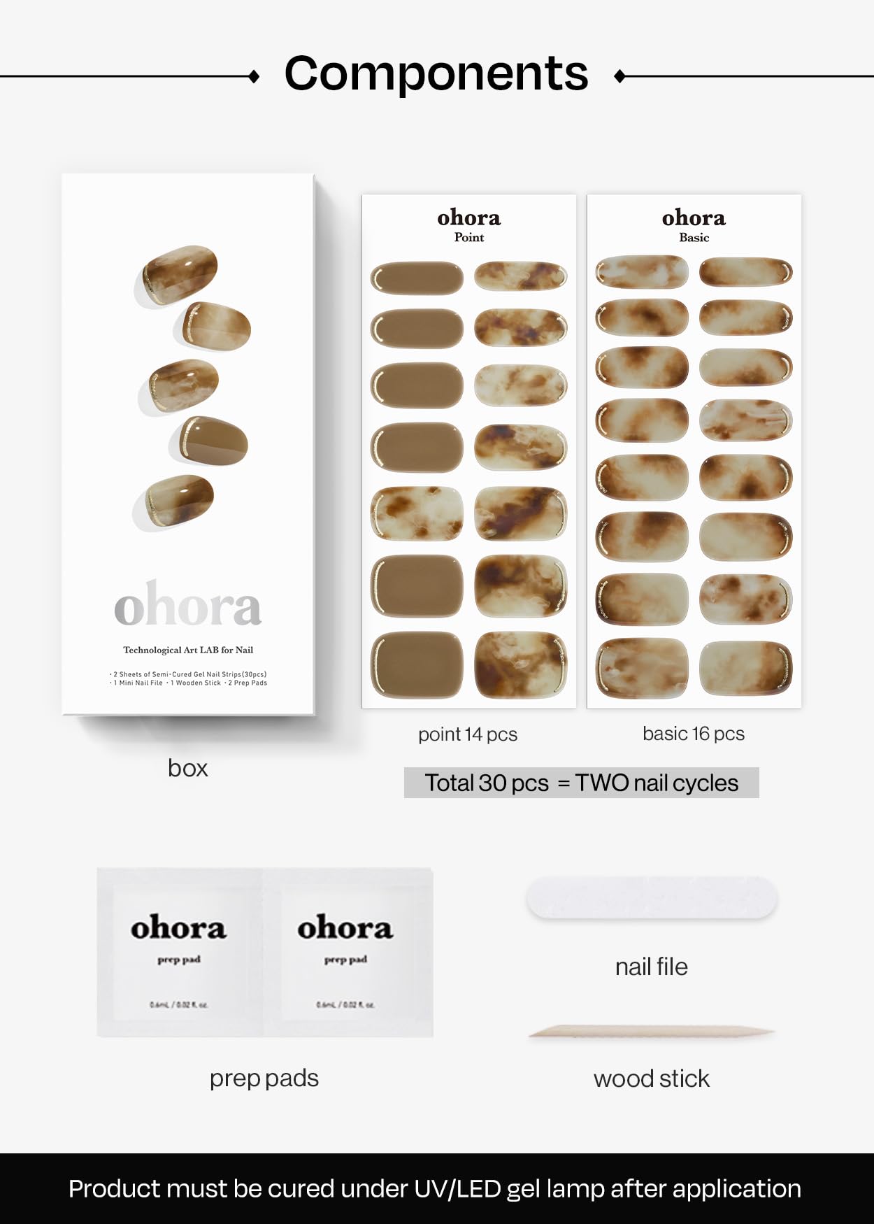 Ohora N Cafe Creme nails wearing durable, salon-quality finish.