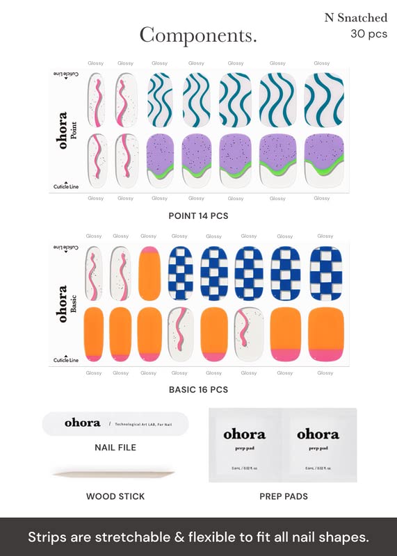 ohora N Snatched wooden stick for precise wrap lifting and removal.