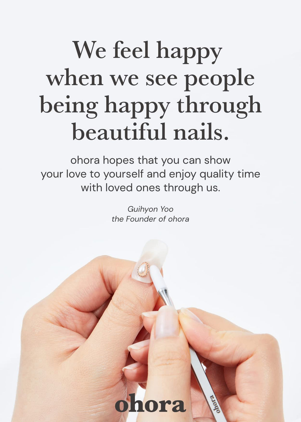 ohora Salon-quality nails in minutes for quick touch-ups or events