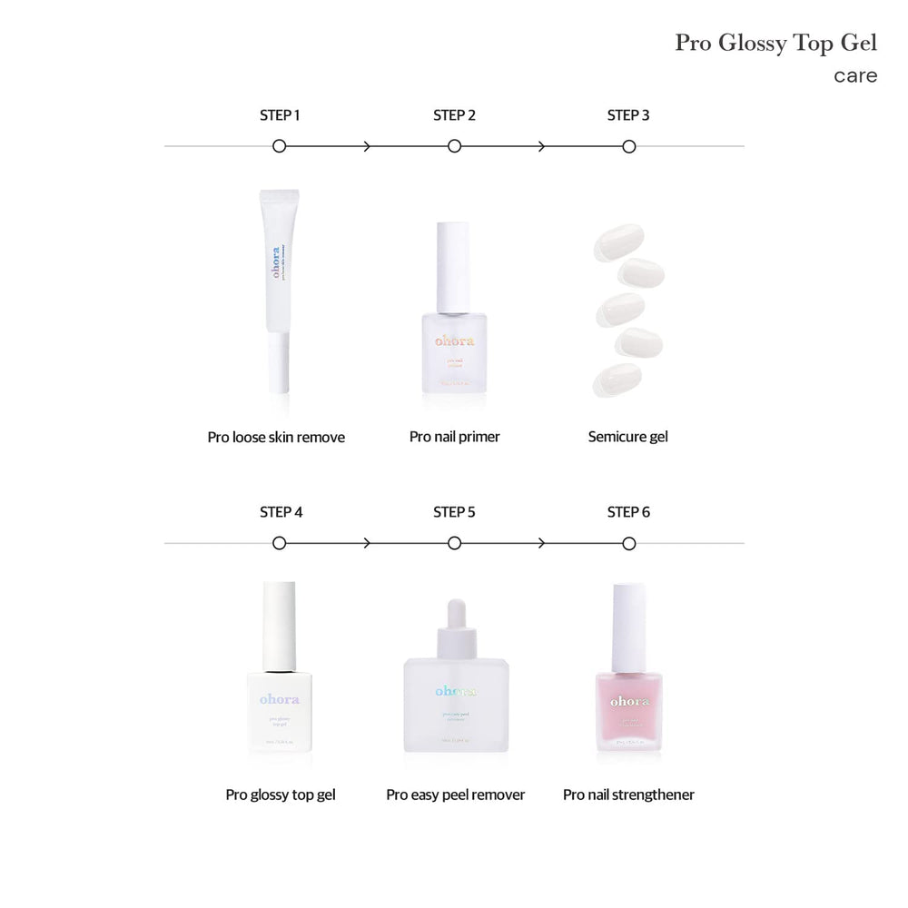 ohora salon-quality results at home, easy self-application and removal