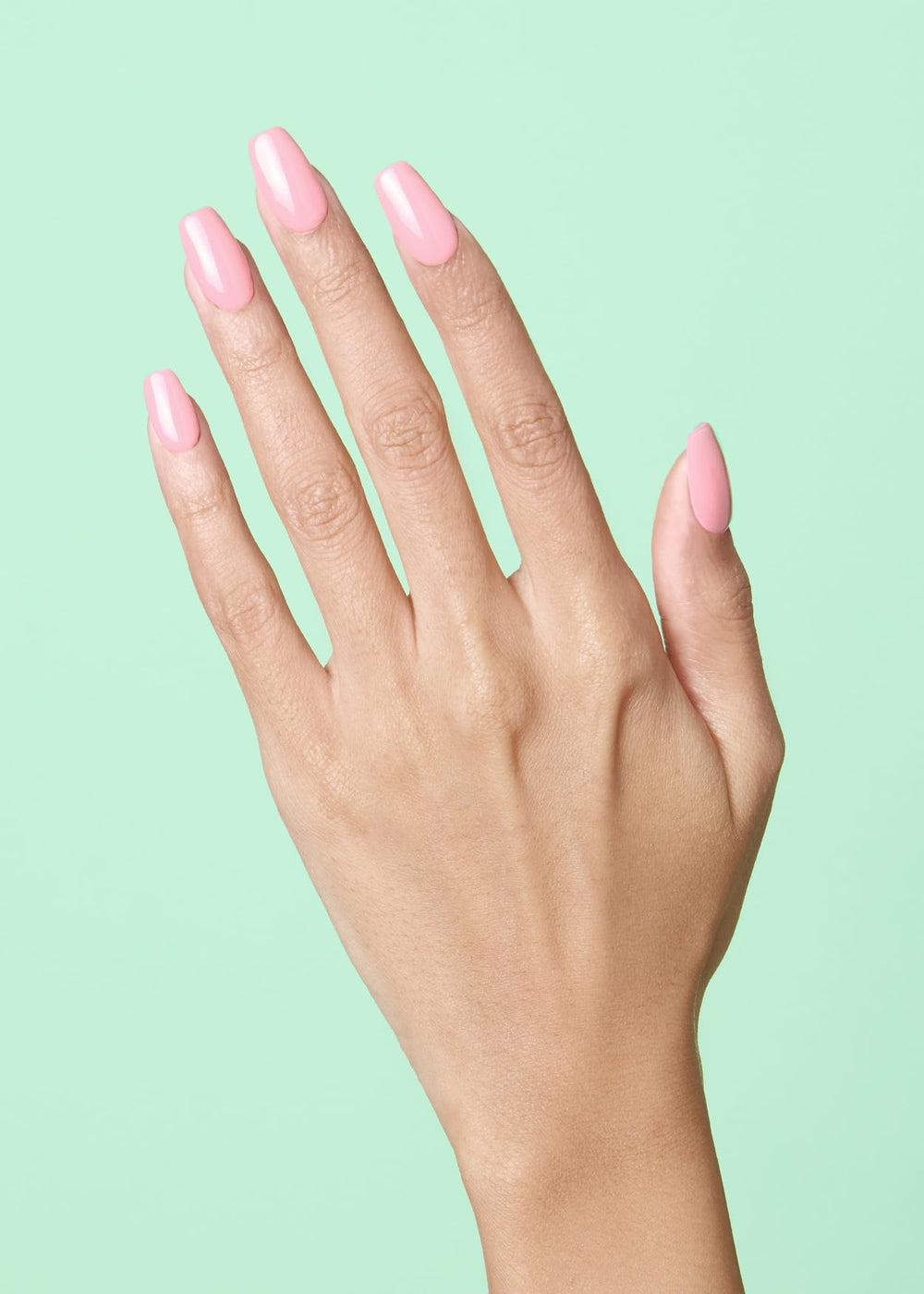 ohora parches uñas rosa n-cream en uso en casa