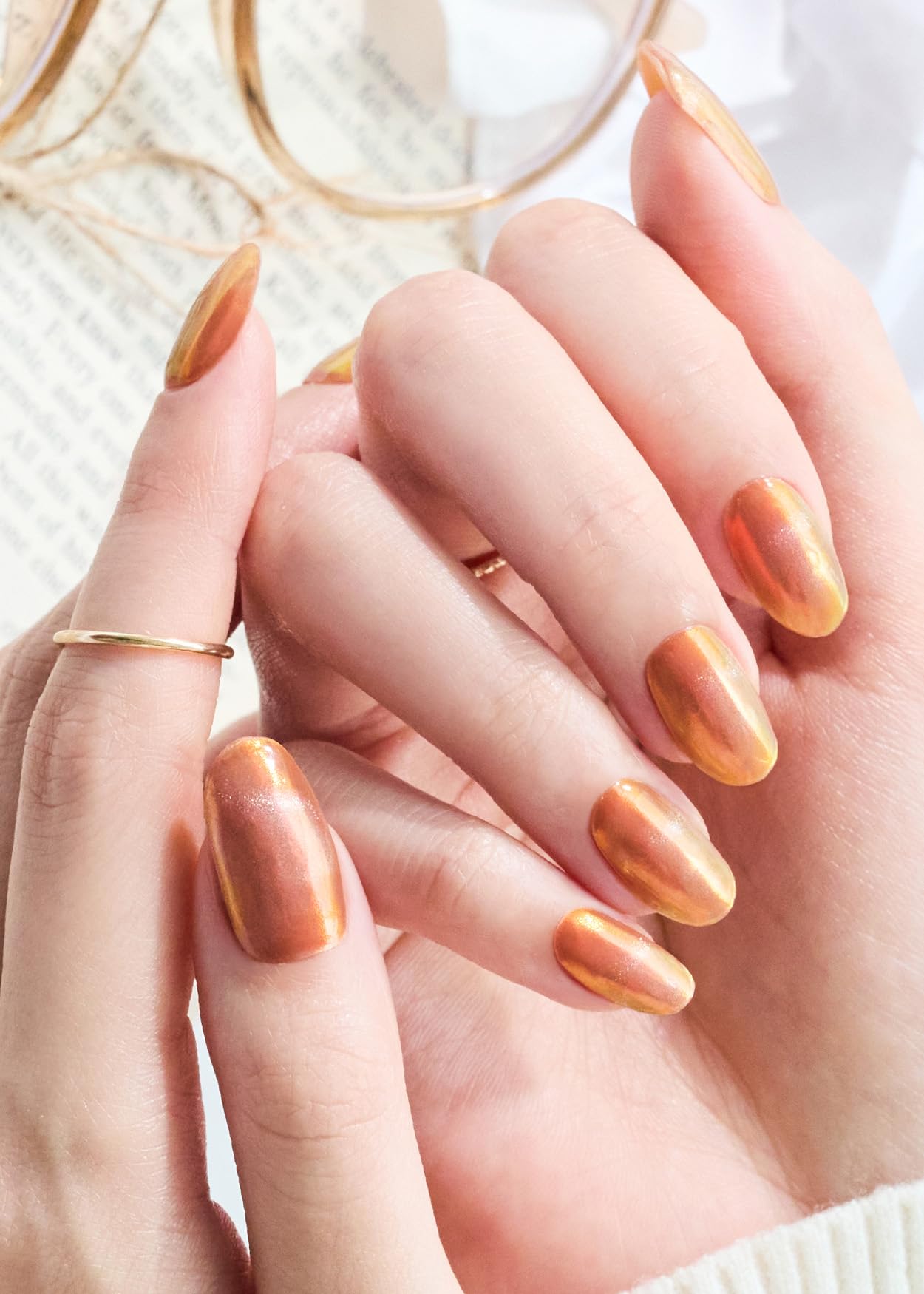 ohora semi cured gel nail strips contents include 30 wraps and tools for easy setup