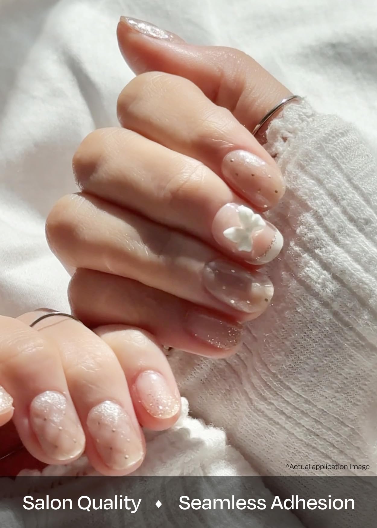 ohora semi-cured strips cured 60 percent for faster at-home manicure