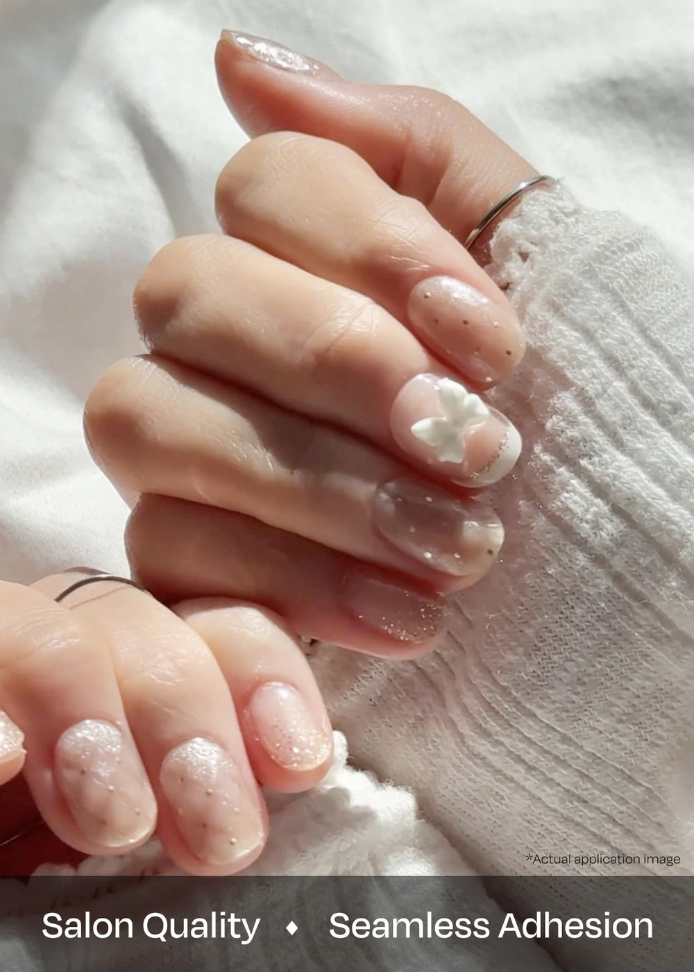 ohora semi-cured strips cured 60 percent for faster at-home manicure