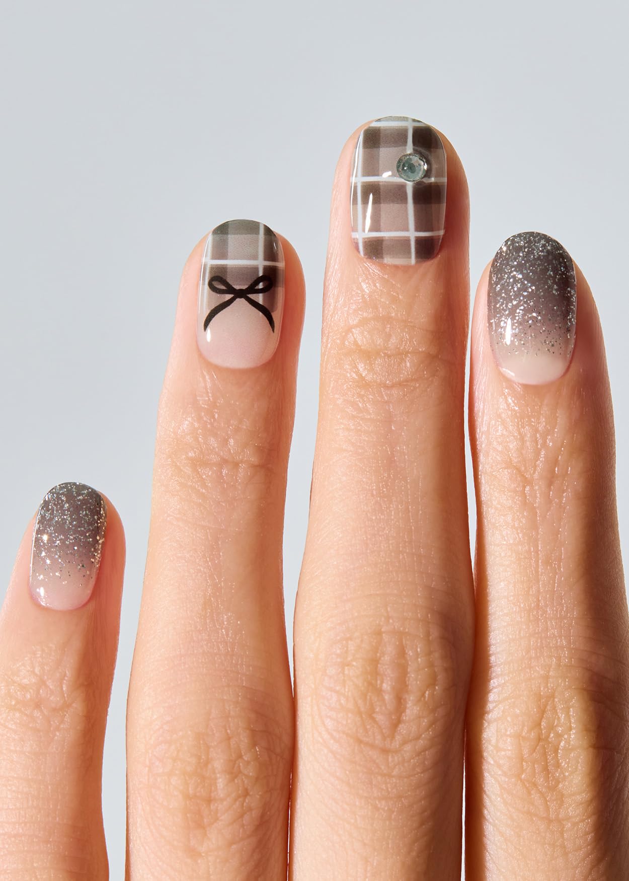 ohora semi cured gel nail strips solid colors for long-lasting polish at home
