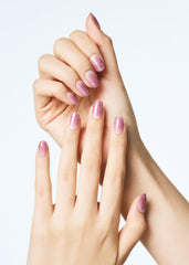 ohora gel nail strips ombre highlight under UV/LED light for long wear.