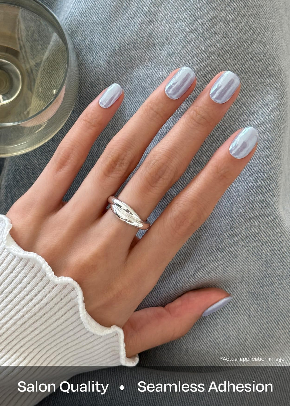 ohora semi cured gel nail strips under uv led lamp reliable curing