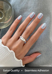 ohora semi cured gel nail strips under uv led lamp reliable curing