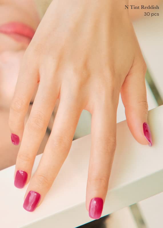 Ohora semi-cured-nail-strips-uv-led-lamp-curing shows lamp compatibility.