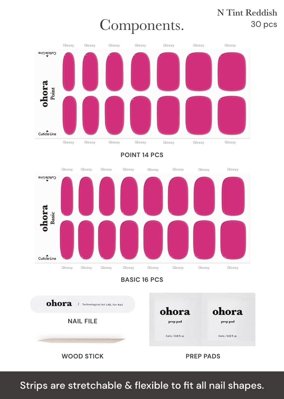 Ohora semi-cured-nail-strips-vegan-safe communicates cruelty-free formula.
