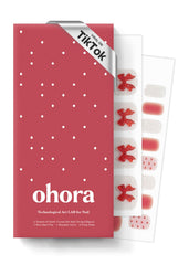 ohora Semi Cured Gel Pedi Strips P Petit Ruban closeup showing salon-quality finish you can trust