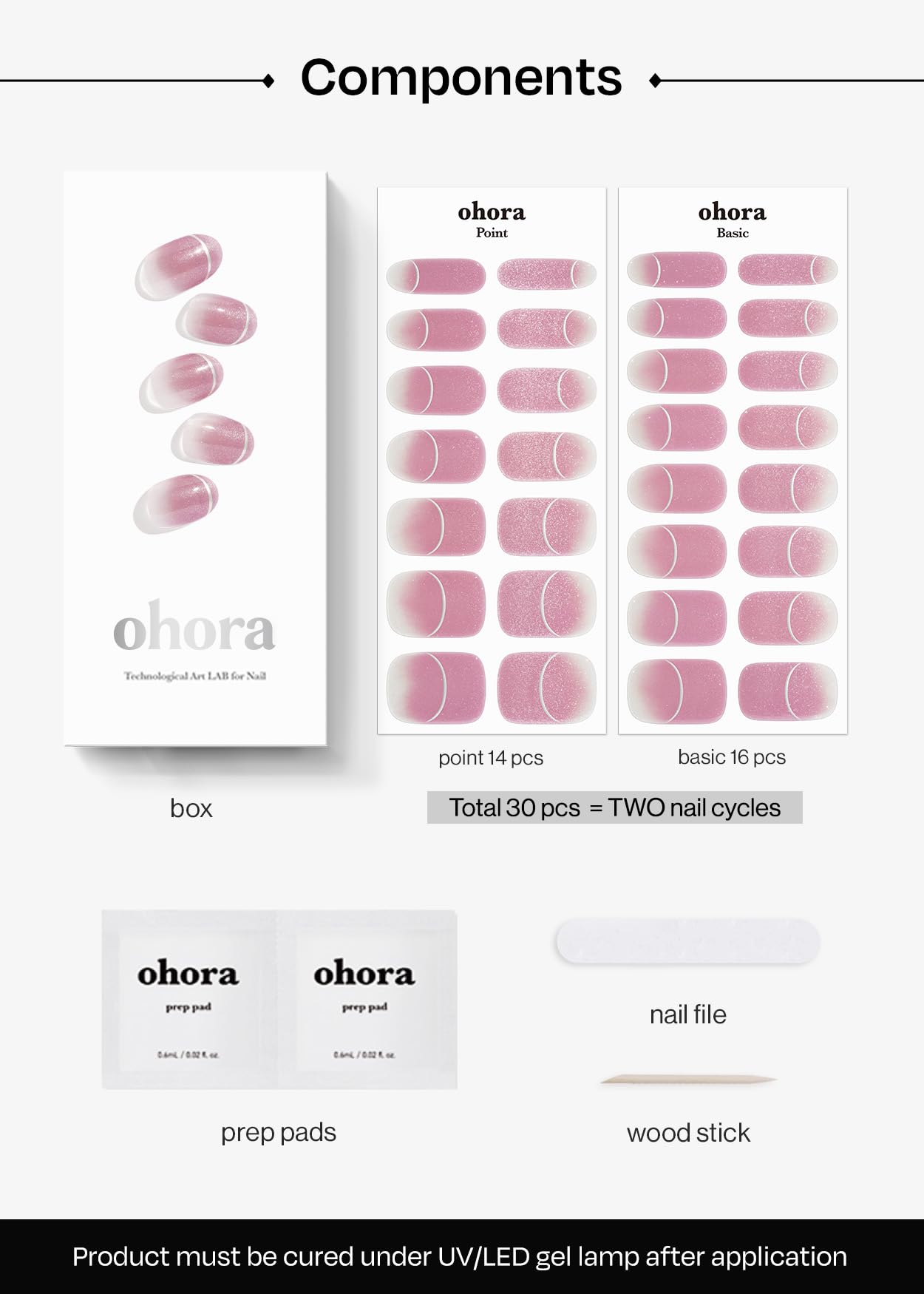 ohora semi-cured nails may last up to two weeks with proper care.