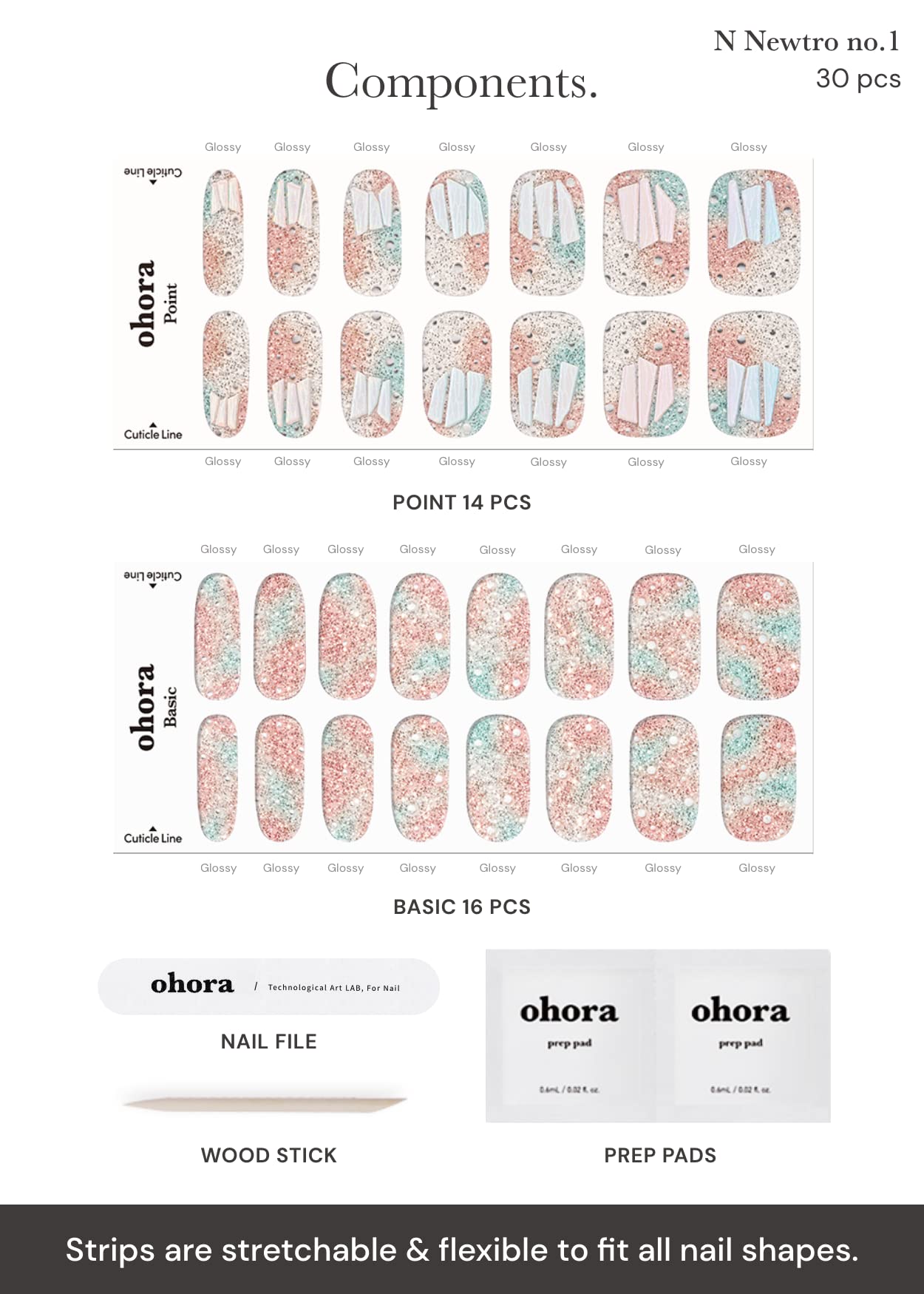 ohora under UV/LED lamp cure for durable gel-like result