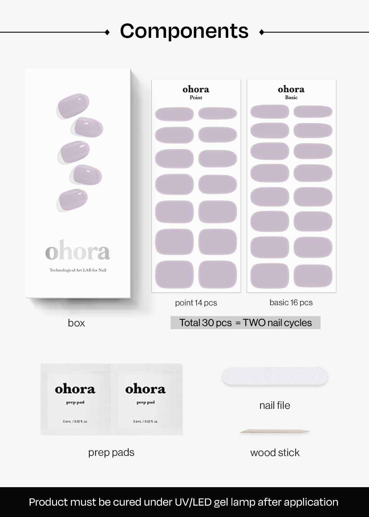 ohora vegan cruelty-free gel nail wraps safe for use and long-wear