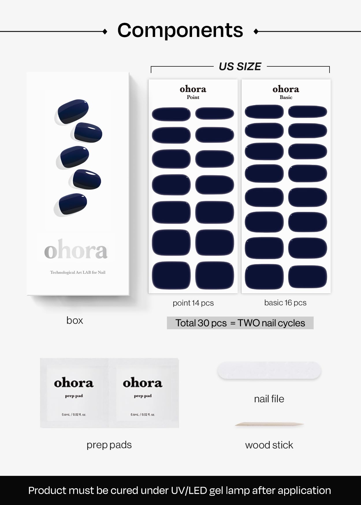 ohora vegan-friendly gel nail wraps for animal-loving beauty routines.