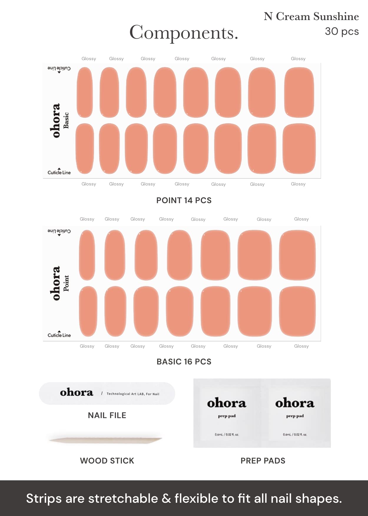 ohora vegan animal-friendly gel wraps with no harsh chemicals