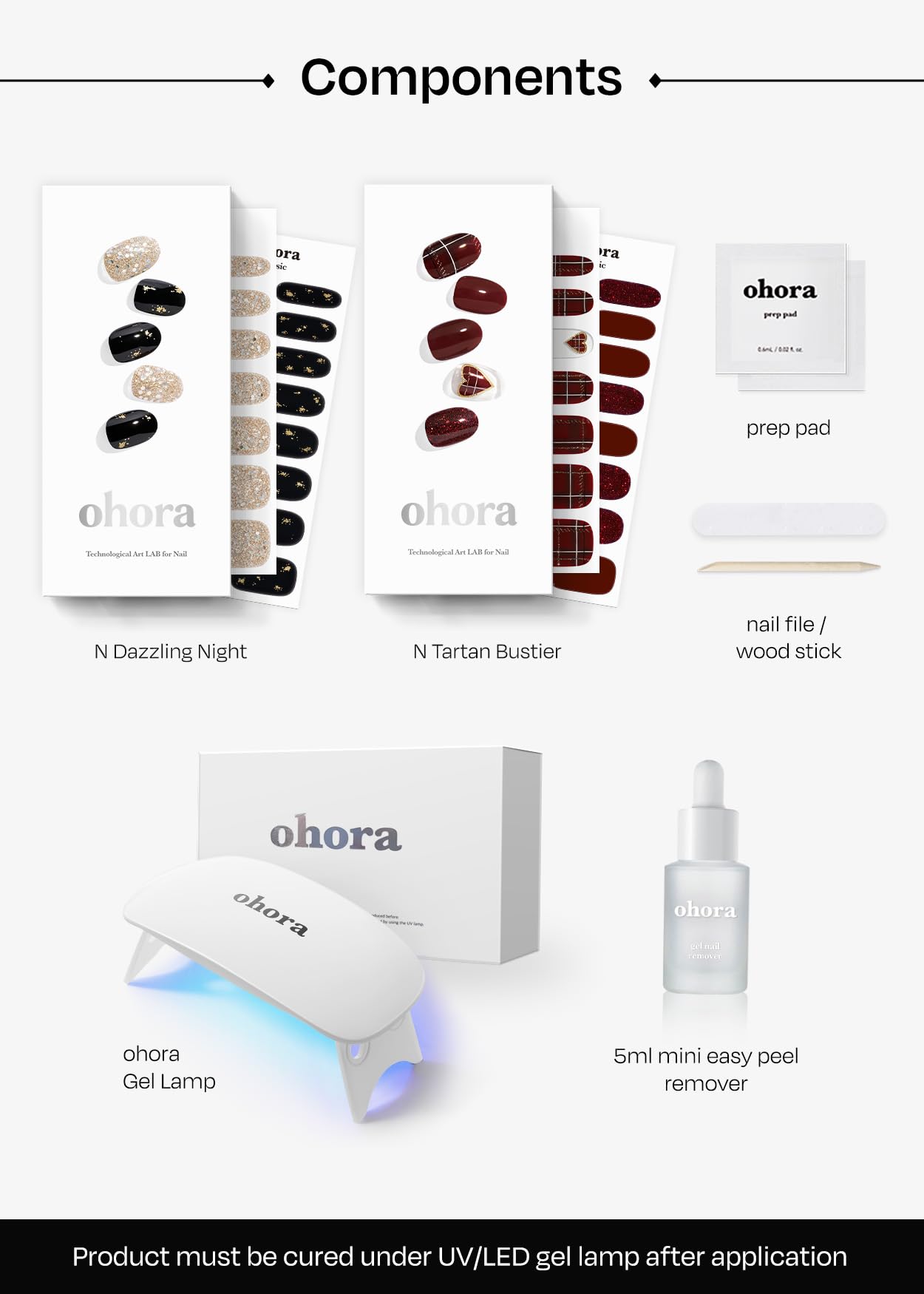 ohora Waterproof top gel layer highlights durability and finish