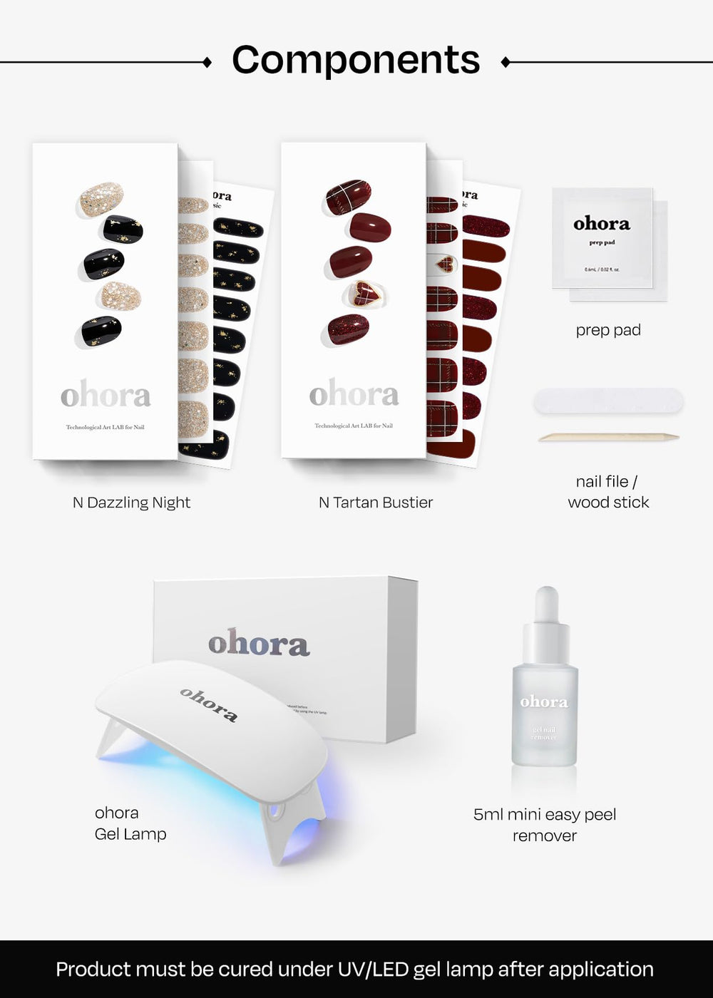 ohora Waterproof top gel layer highlights durability and finish